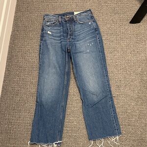 Rag & Bone Alex High Rise Straight Leg Jeans